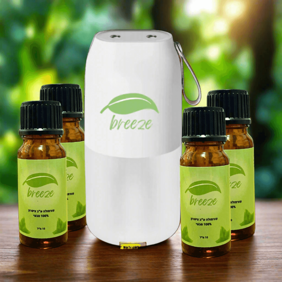 Breeze - ecological mosquito repellent with a natural formula effectively repels all mosquitoes+ 4 Bottles of formula - WEDOART-IL