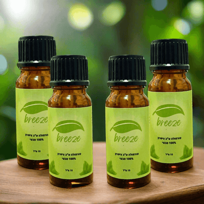 Breeze - Four Bottles of natural formula effectively repels all mosquitoes for Breeze electric device - WEDOART-IL