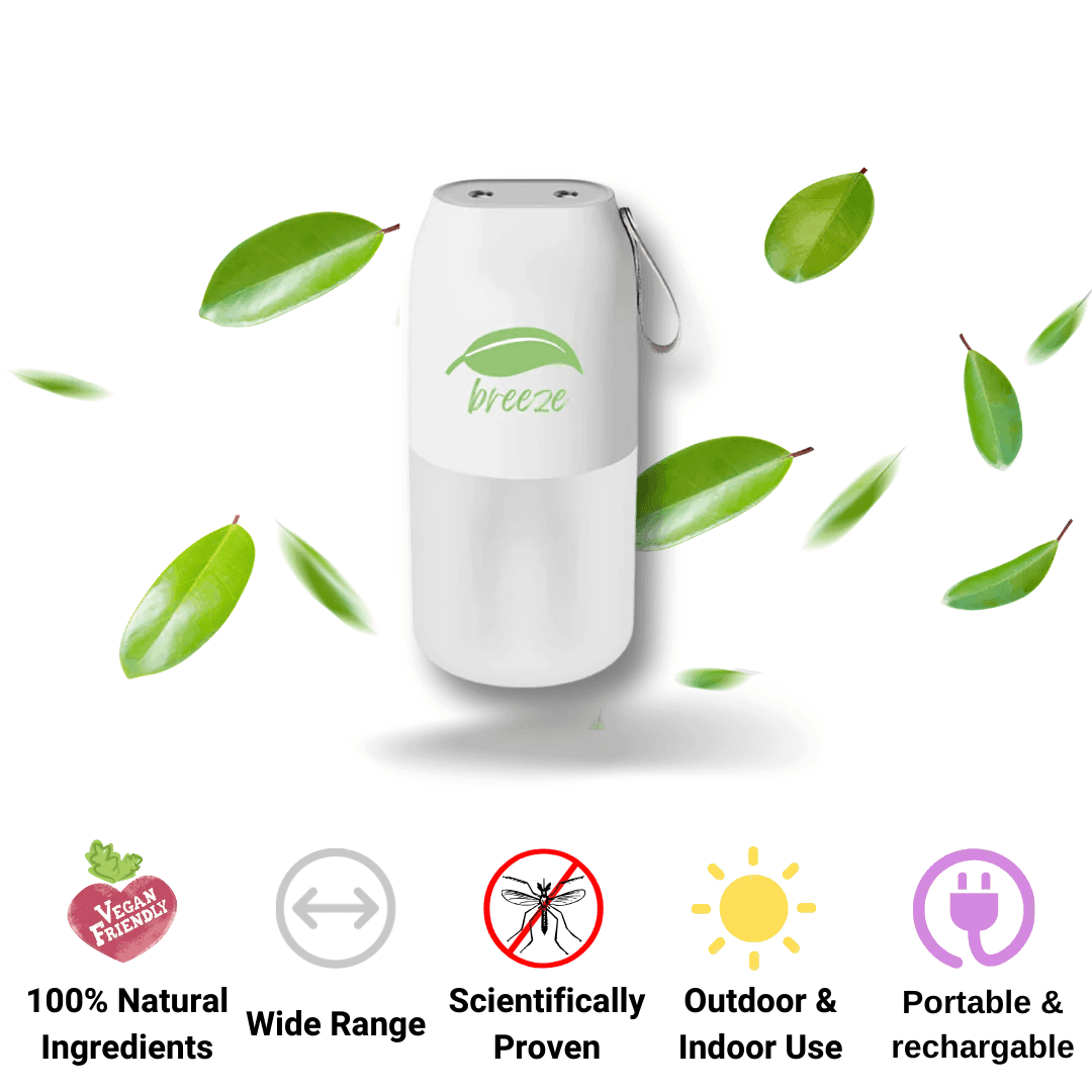 Breeze - ecological mosquito repellent with a natural formula effectively repels all mosquitoes+ 4 Bottles of formula - WEDOART-IL