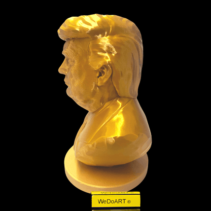 Bust of Donald Trump 3d print 15 cm tall - WEDOART-IL