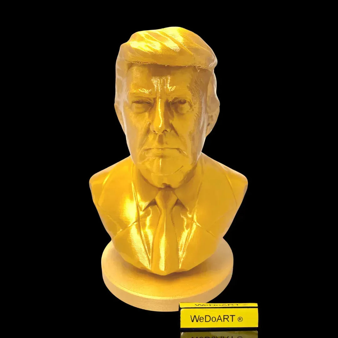 Bust of USA president Donald Trump 3d print 15 cm tall WEDOART-IL