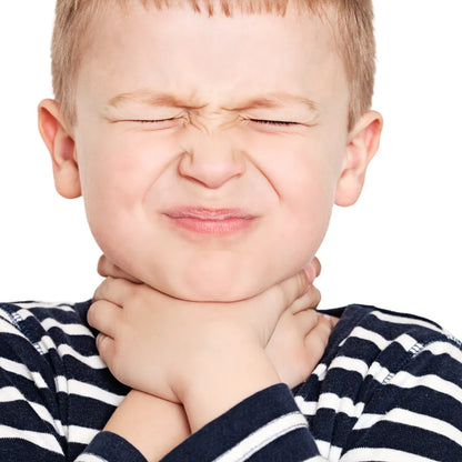 Calgaron Strawberry Sore Throat Relief 24 Lozenges RAFA LABORATORIES