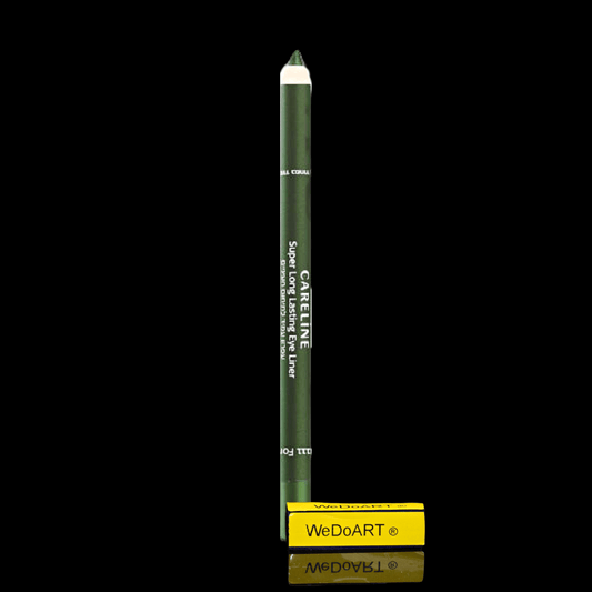 CARELINE Eye pencil with sharpening in metallic green shade 111 - WEDOART-IL
