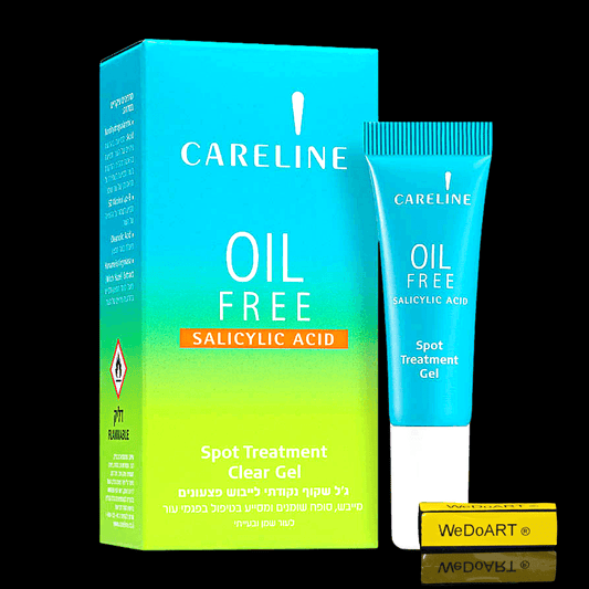 CARELINE OIL FREE transparent gel for drying wounds 10 ml - WEDOART-IL