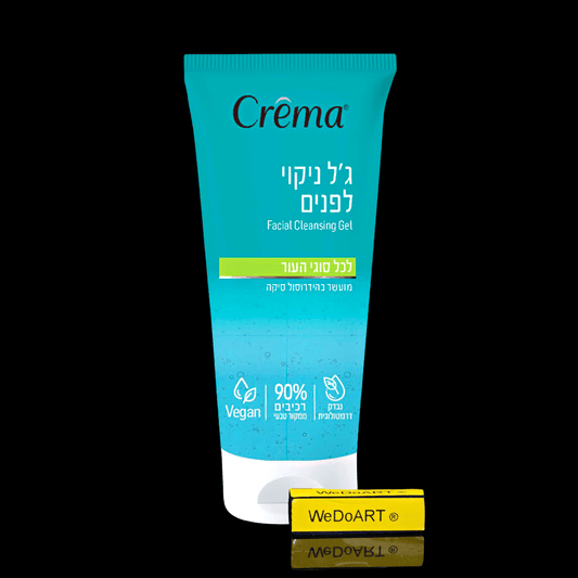 CREMA - Facial cleansing gel for all skin types 180 ml - WEDOART-IL