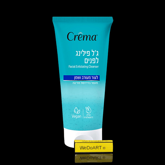 CREMA - Facial Exfoliating Cleanser gel for mixed and oily skin 180 ml - WEDOART-IL