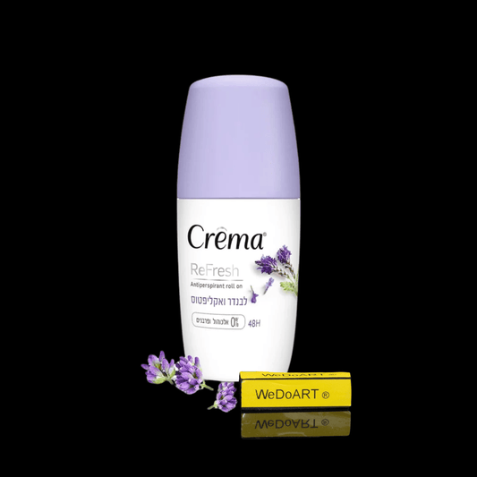 CREMA - Lavender and magnolia roll-on deodorant 75 ml - WEDOART-IL