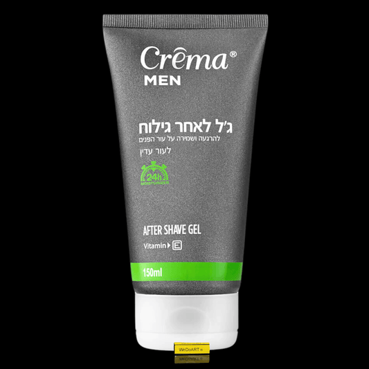 CREMA -MEN Aftershave gel for delicate skin without alcohol 150 ml - WEDOART-IL