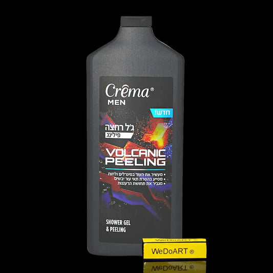 CREMA - MEN Volcanic Peeling Duschgel mit Peeling-Effekt 700 ml CREMA