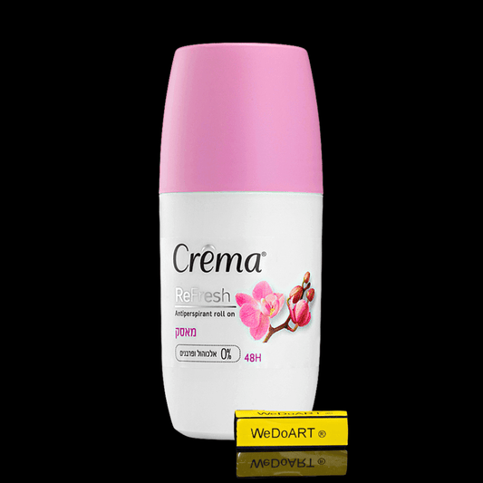 CREMA - Refresh Antiperspirant Roll On Musk Scent 48 h Protection 75ml - WEDOART-IL