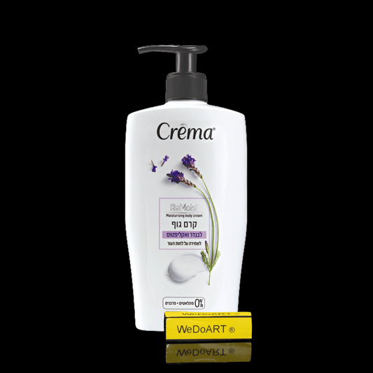 CREMA - ReMoist Lavender and eucalyptus body lotion 500 ml - WEDOART-IL