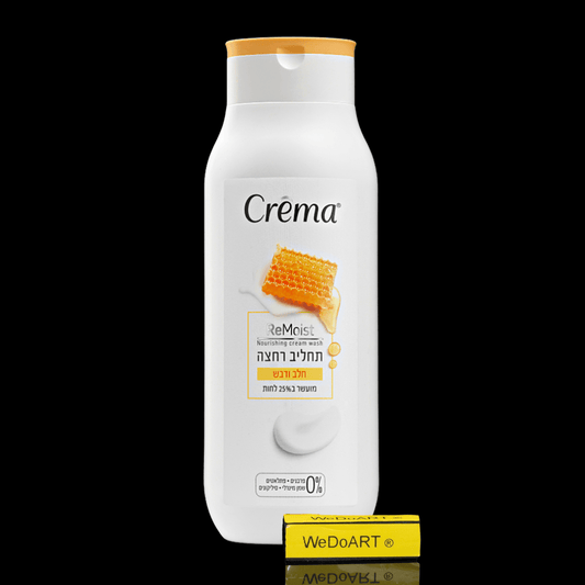CREMA - ReMoist Milk and honey bath lotion 700 ml - WEDOART-IL