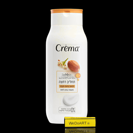 CREMA - ReMoist Shea butter and cocoa shower lotion 500 ml - WEDOART-IL