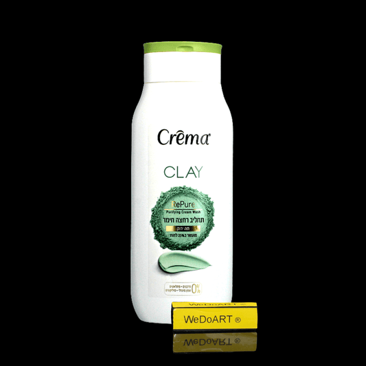 CREMA - RePure Green tea clay bath lotion 500 ml - WEDOART-IL