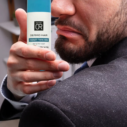 Second view of the DERMO HAIR Shampoo 250 ml packaging by Doctor OR.