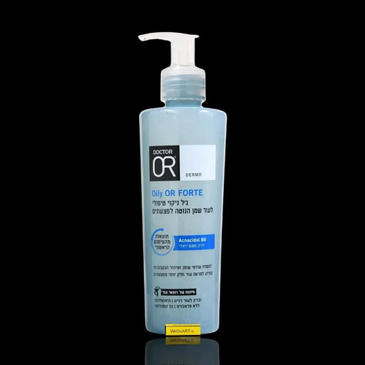 Oily OR FORTE Cleansing Gel 400 ml bottle for oily skin by Doctor OR.