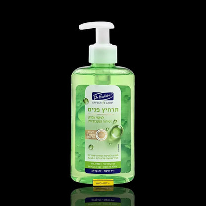 Dr. Fischer Effective Care deep cleansing face wash in a 245 ml pump bottle, main view