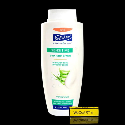 EFFECTIVE CARE shower lotion with aloe vera extract by Dr. Fischer, 700 ml bottle
