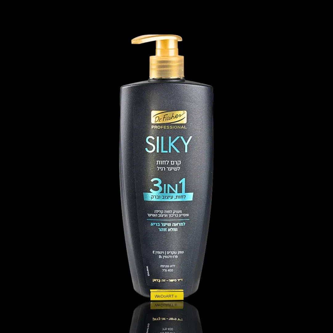 Dr. Fischer - SILKY 3IN1 Feuchtigkeitscreme für normales Haar 400 ml Dr. Fischer