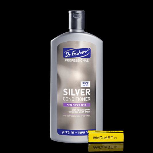 Dr. Fischer -SILVER conditioner for silver hair 400 ml - WEDOART-IL