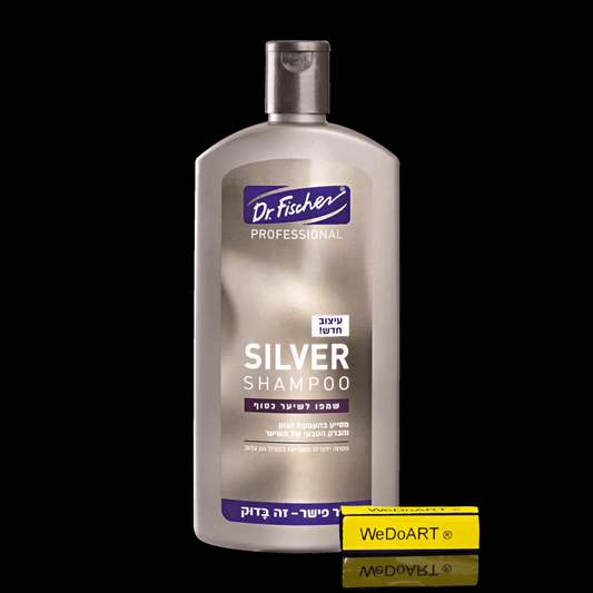 Dr. Fischer SILVER shampoo for silver hair 400 ml - WEDOART-IL