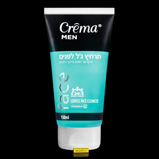 CREMA -MEN  Gel face wash for all skin types 150 ml WEDOART-IL