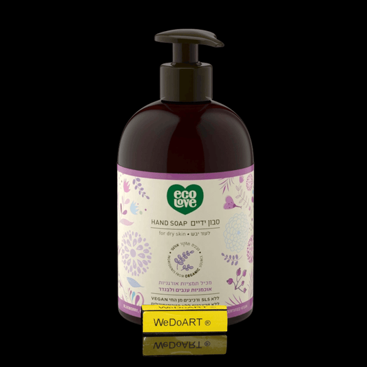 Eco love - Hand soap for Dry Skin Blueberries, grapes and lavender 500 ml - WEDOART-IL