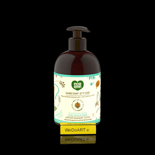 Eco love - Hand soap for skin care The nuts collection 500 ml - WEDOART-IL