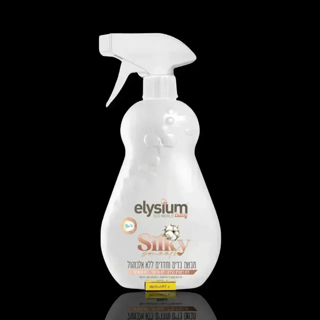 Elysium-Baby Silky Smooth 400 ml white trigger spray bottle of alcohol-free fabric and room freshener