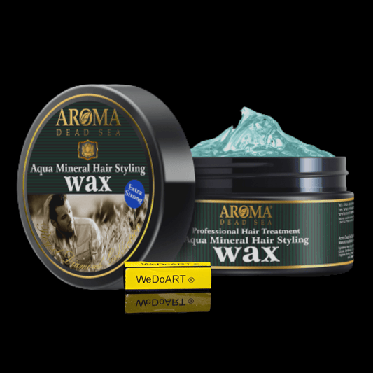 Extra Strong Aqua Mineral Jojoba Hair Wax 100 ml - WEDOART-IL