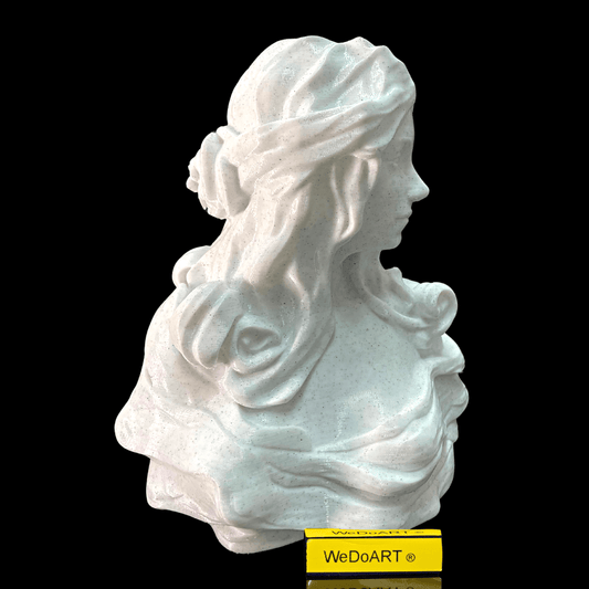 Female Bust Statue 3d print 15 cm tall - WEDOART-IL
