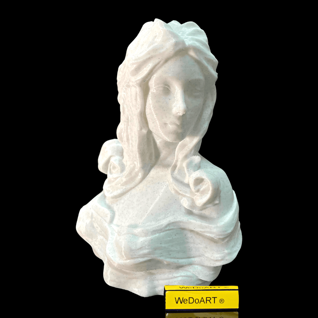 Female Bust Statue 3d print 15 cm tall - WEDOART-IL