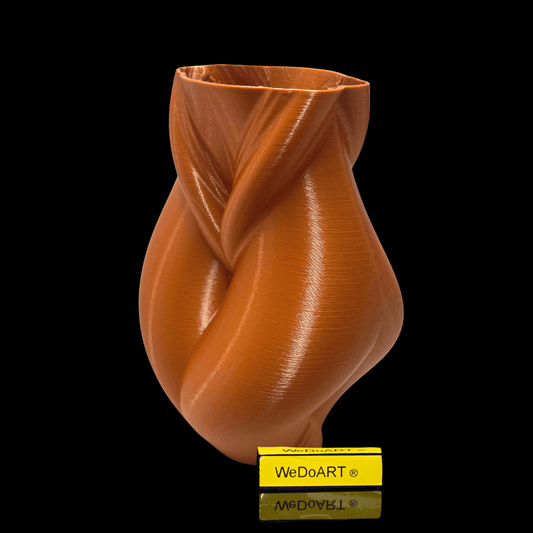feminine Copper vase 3d print 17 cm tall - WEDOART-IL