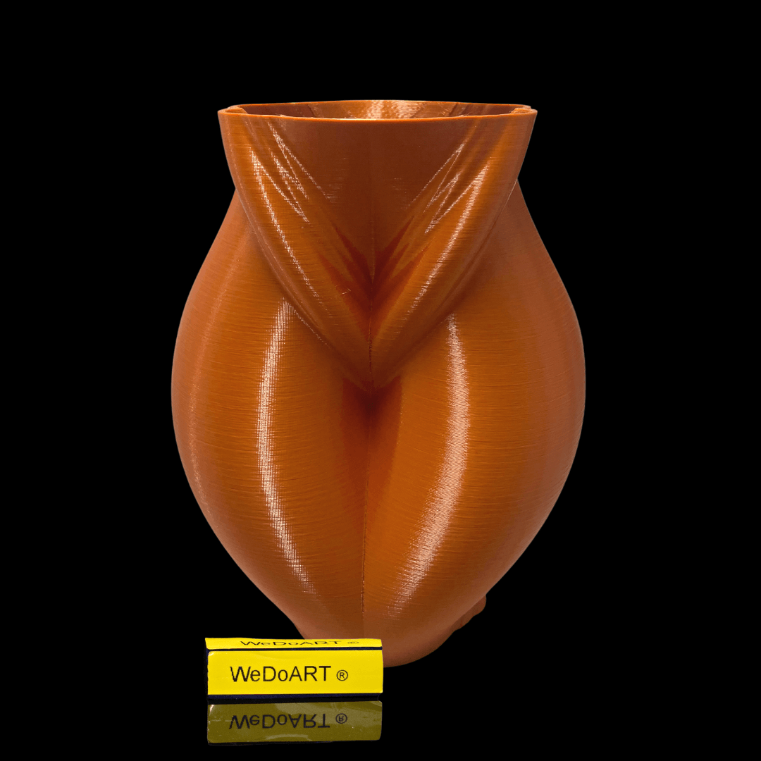 feminine Copper vase 3d print 17 cm tall - WEDOART-IL