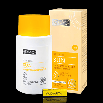GENESIS SUN face lotion with a light texture SPF50 For combination-oily skin 50 ml - WEDOART-IL
