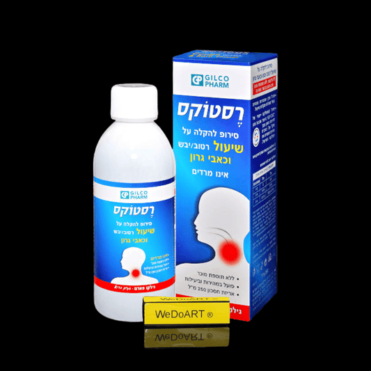 GILCO PHARM - Restox - syrup to relieve irritation in the mouth and throat 250 ml - WEDOART-IL