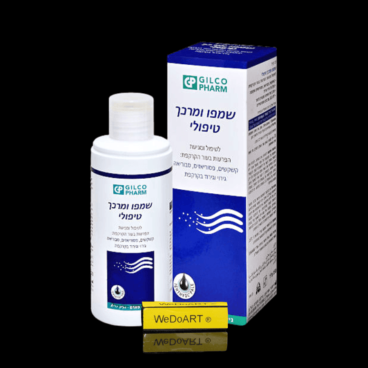 GILCO PHARM - Therapeutic scalp shampoo and conditioner 150 ml - WEDOART-IL