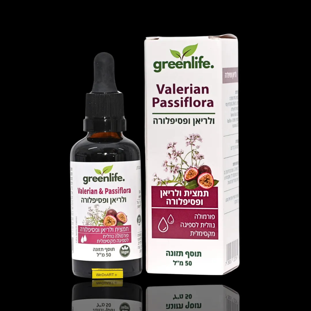 Green Life - Valerian extract + passionflower 50 ml Green Life