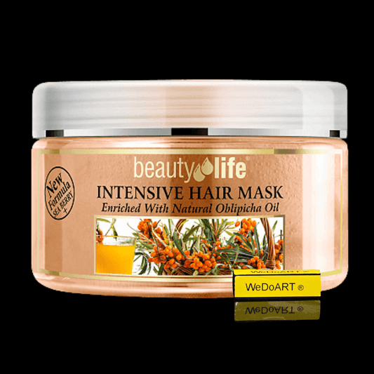 Intensive Hair Mask With natural Oblipicha Oil 250 ml - WEDOART-IL