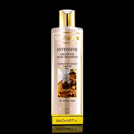 Intensive Shampoo With Natural Argan Oil and Dead sea minerals 400 ml - WEDOART-IL