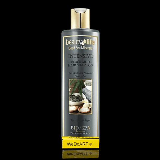 Intensive Shampoo With Natural Black Mud 400 ml - WEDOART-IL
