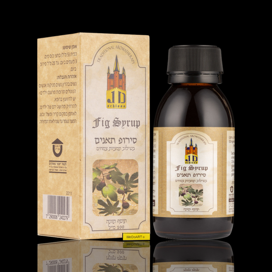J.D. Schloss Fig Syrup 100 ml amber bottle with box