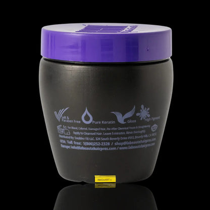 LA BEAUTE- SILVER PLEX Mask - care and restoration of blonde/gray hair 500 ml LA BEAUTE