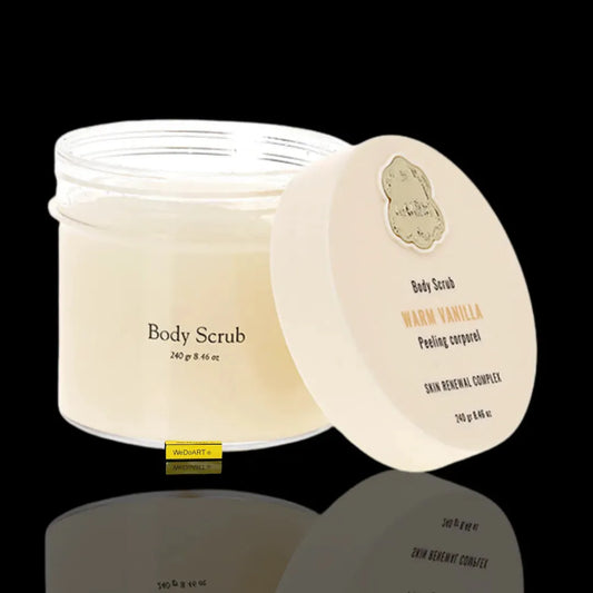 Laline body scrub Warm Vanilla 240 gram LALINE