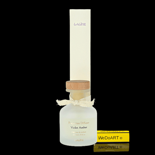 Laline -Fragrance Diffuser-Violet Amber 200ml - WEDOART-IL
