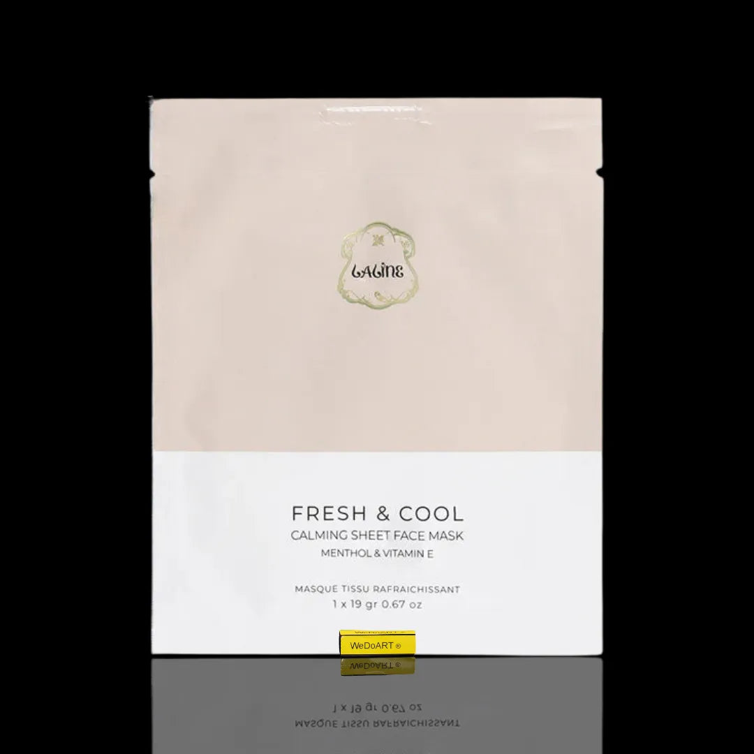 LALINE - FRESH & COOL Calming sheet Face mask LALINE