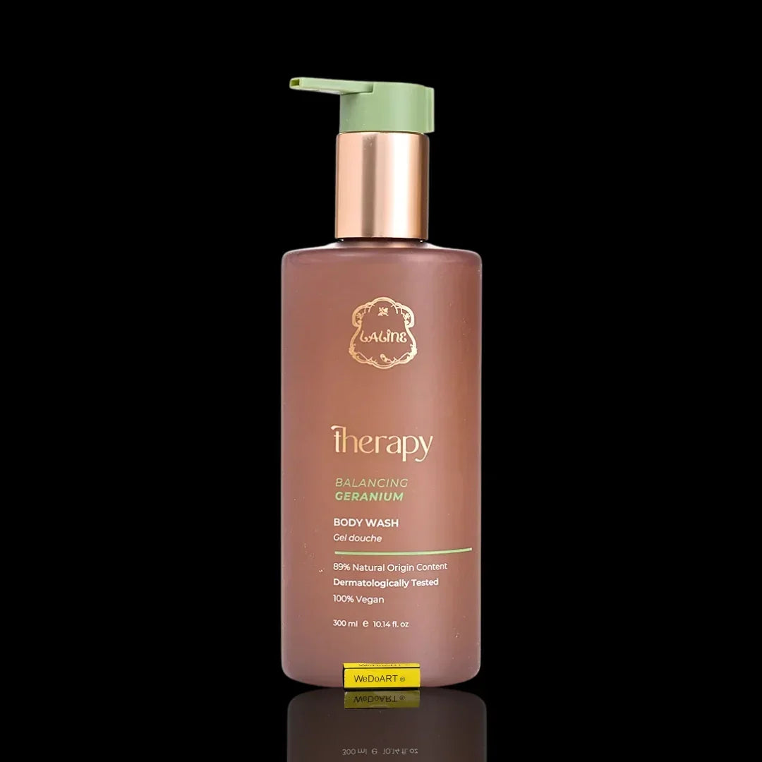 Laline Geranium Shower Gel 300 ml bottle