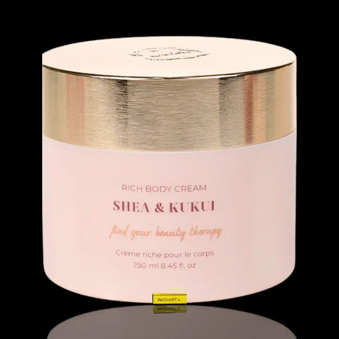 Laline Rich body cream Shea & Kukui 250ml NEW PACKAGE LALINE