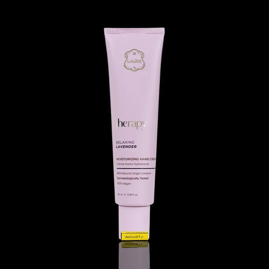 Therapy Relaxing Lavender Moisturizing Hand Cream in a light purple tube