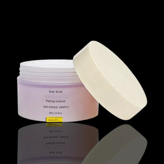 LALINE- Violet Amber Body Scrub Peeling Cream – 300 grams LALINE